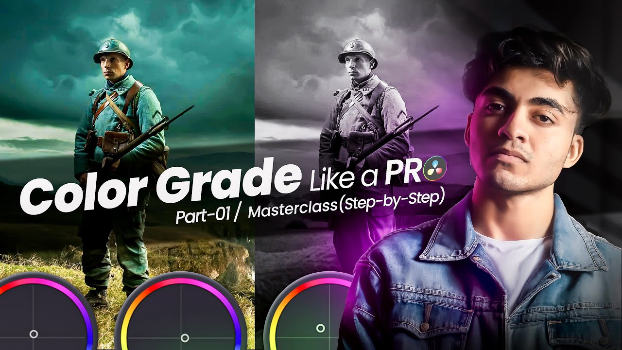 Color Grade Like a Pro – DaVinci Resolve Masterclass | Full Beginner Series – Part 1