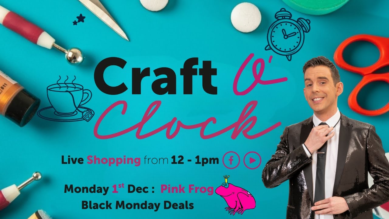 Craft O'Clock & Pink Frog