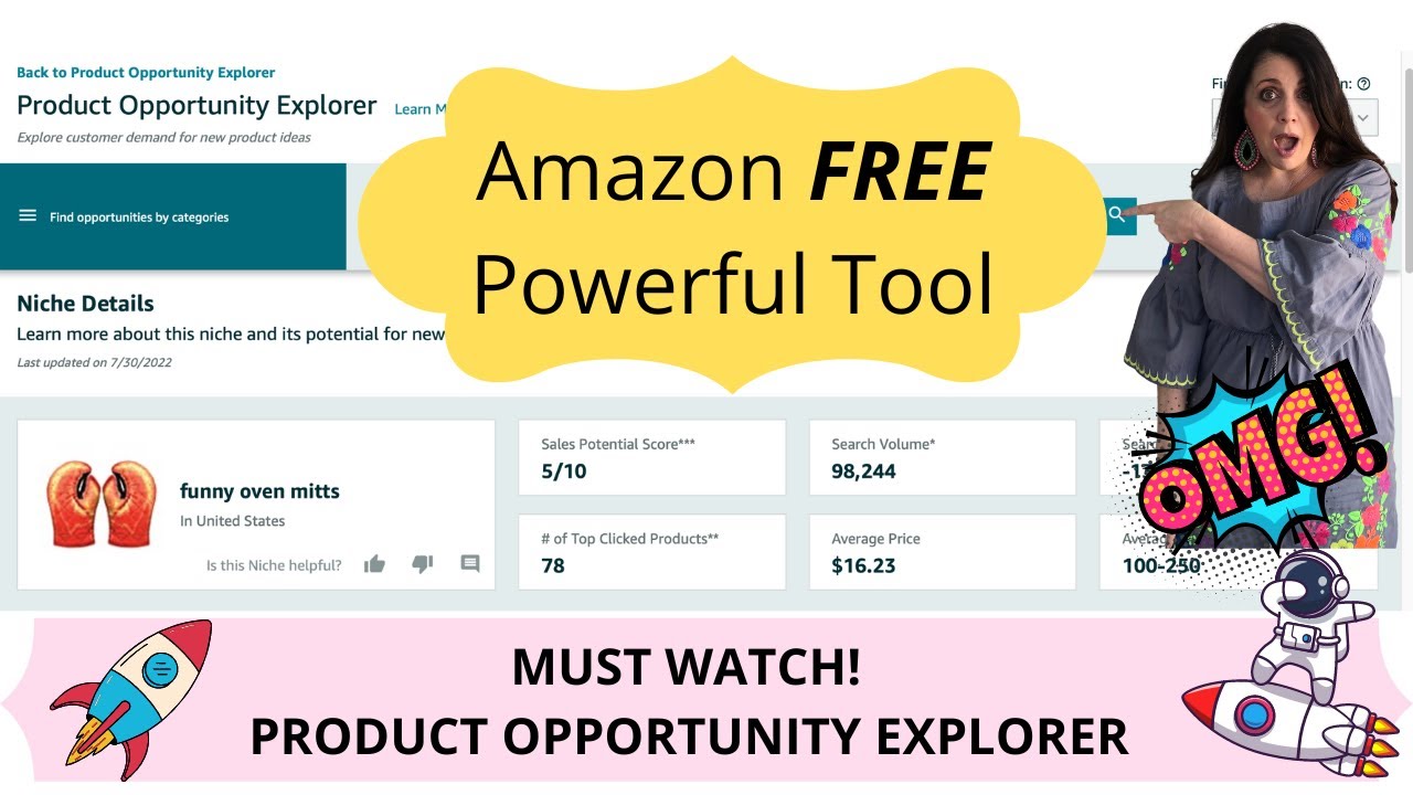 OMG! Amazon Product Opportunity Explorer Tool!