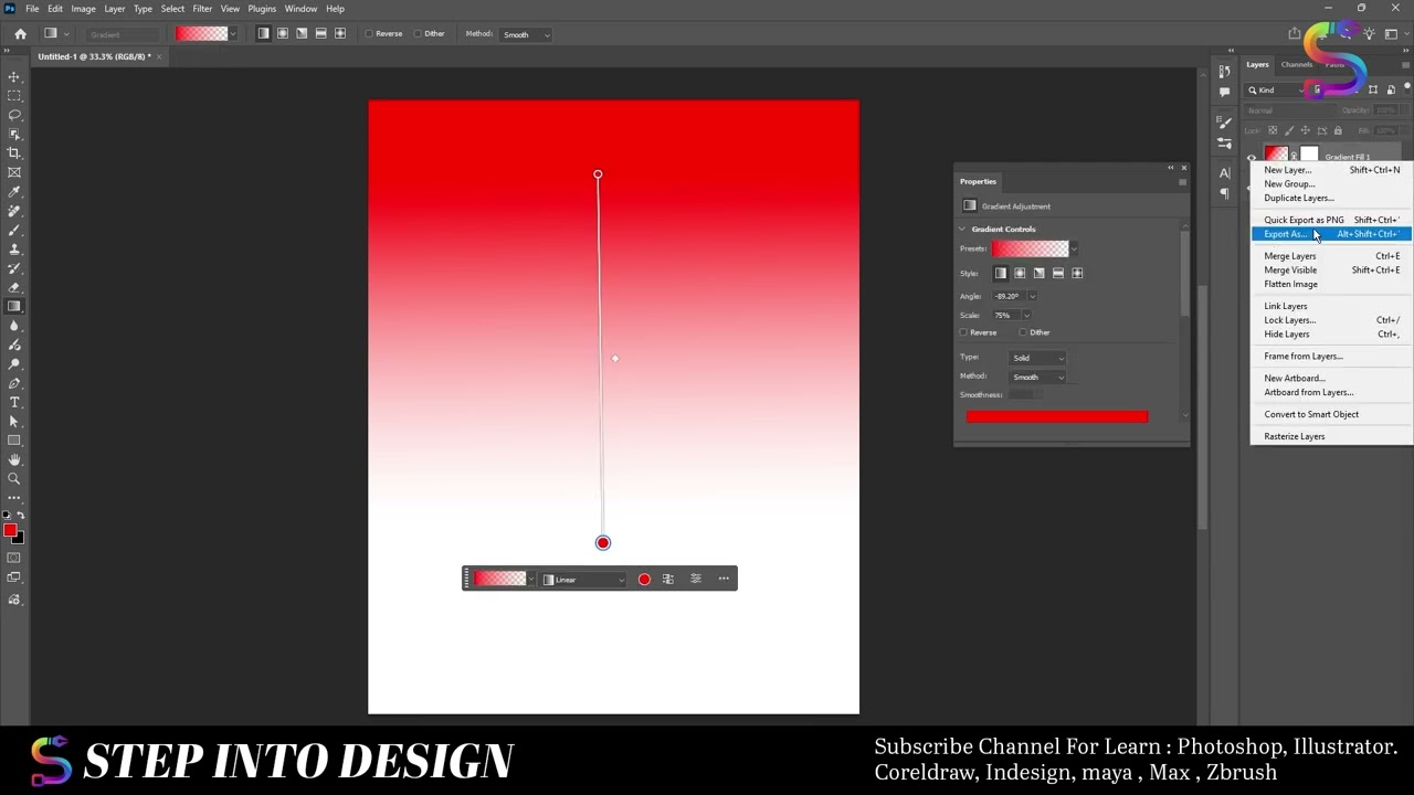 How to Create a Radial Background in Photoshop | Poster Design Ideas 🎨