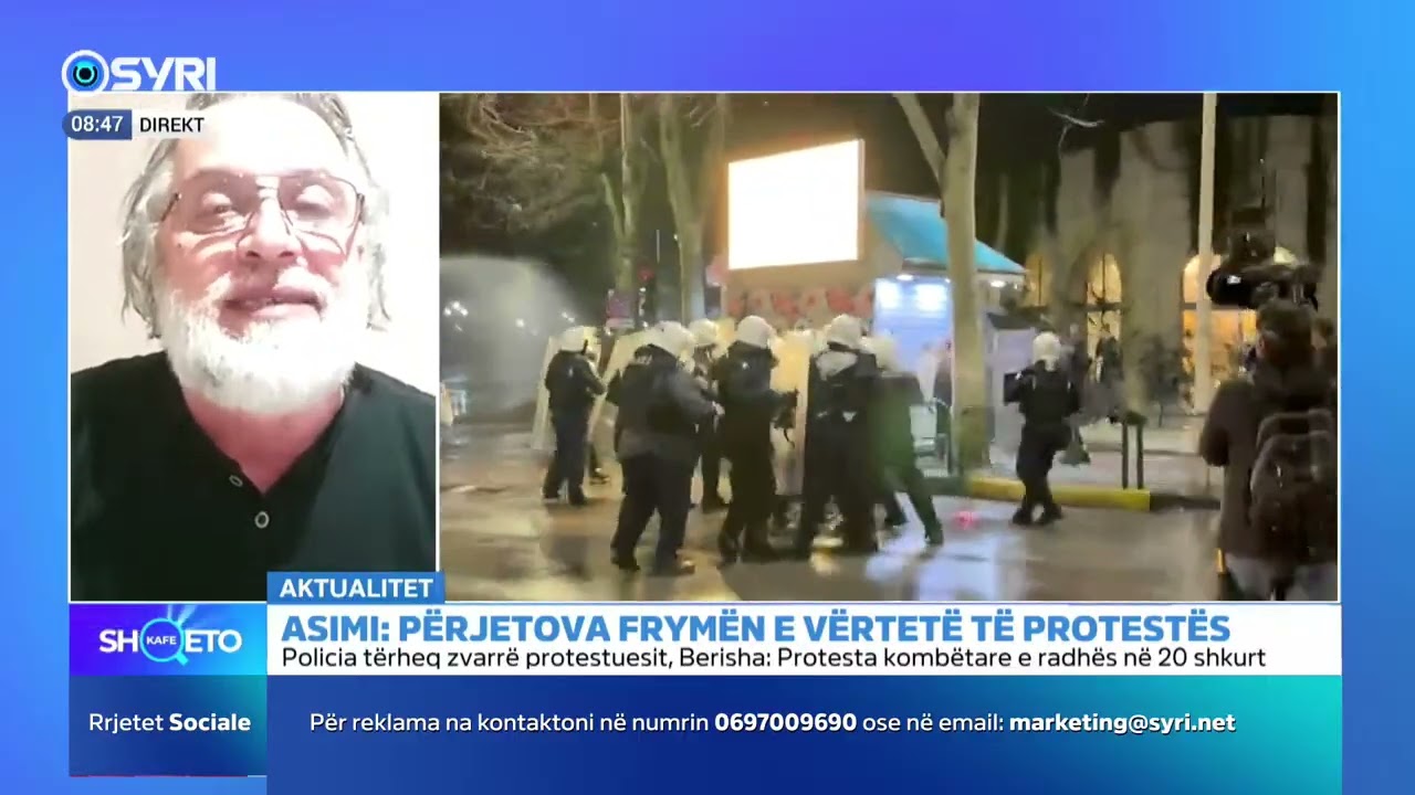 Protesta e opozitës, gazetari amerikano-shqiptar që u mbyt në gaz nga policia, Asimi: Revolta reale