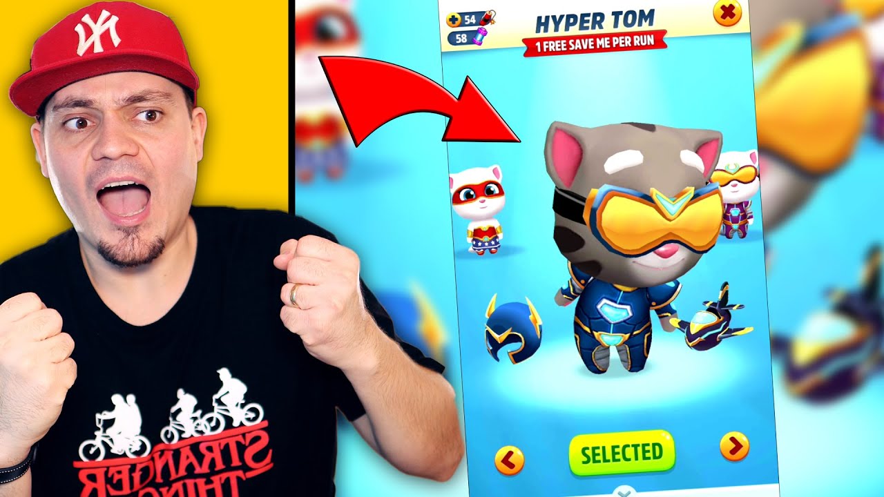 NAJLEPSZY SKIN TOMA! 😮 My Talking Tom Gold Run