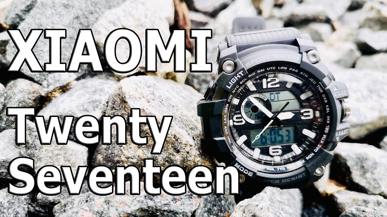 G-Shock от Xiaomi  1к вместо 24к  RUB Xiaomi TwentySeventeen