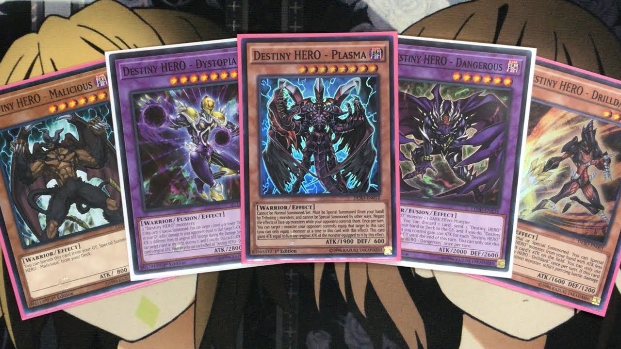 My Destiny Hero Yugioh Deck Profile for December 2018