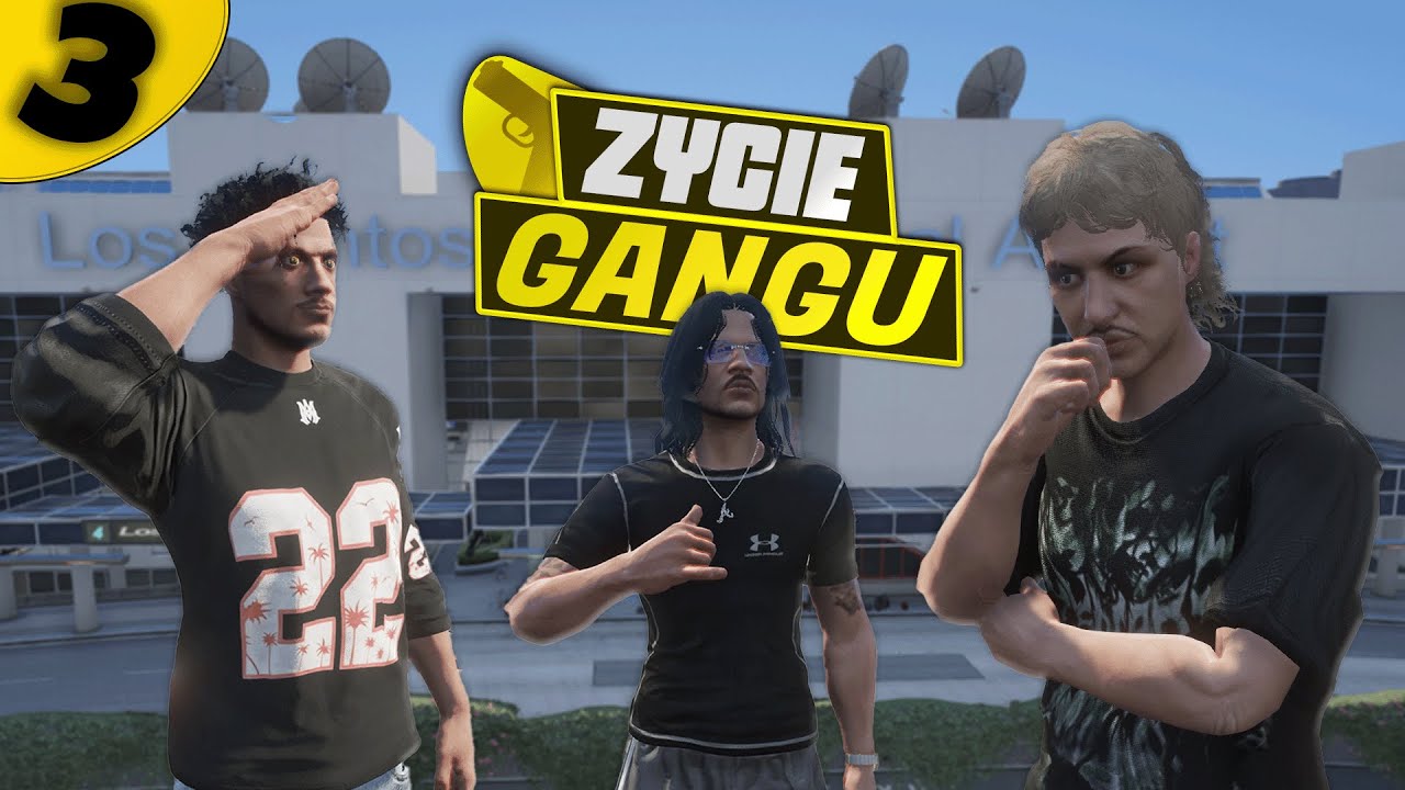 GTA V ŻYCIE GANGU #3 WITAJ LOS SANTOS!😎