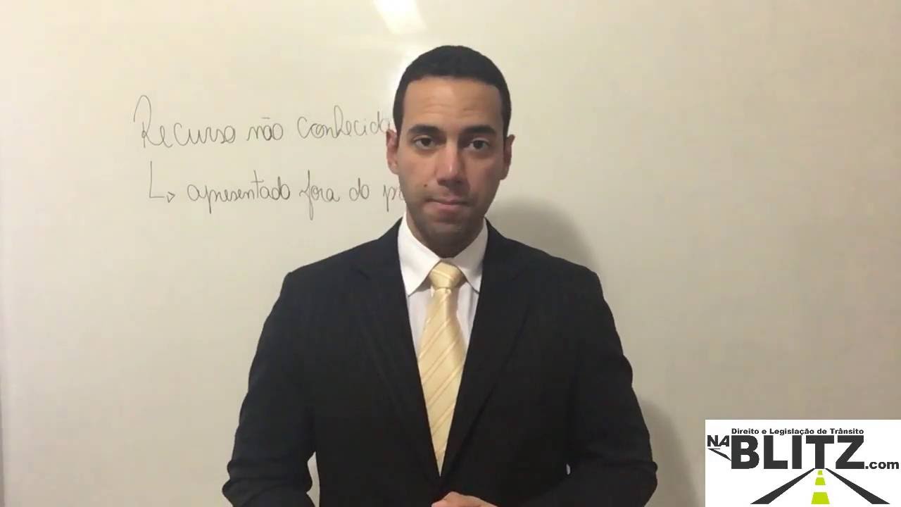 RECURSO DE MULTA DE TRÂNSITO. TEMPESTIVIDADE. DIREITO DE TRÂNSITO | PAULO ANDRÉ CIRINO