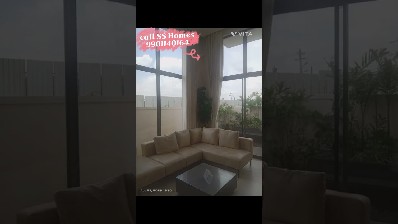 4 bhk villas in Sarjapur | Pelican Square model villa | Prestige City