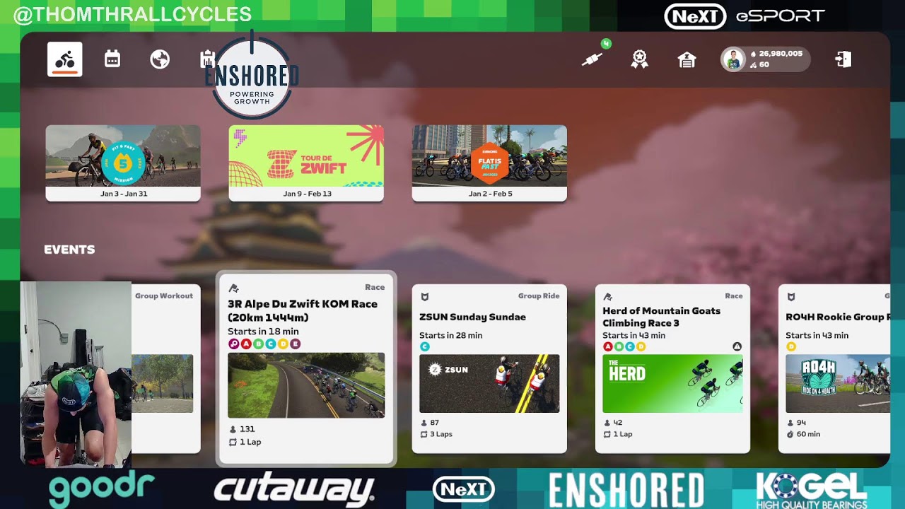 ZWIFT RACING: ZRL -NeXT Cup - Week 3/6 - Makuri