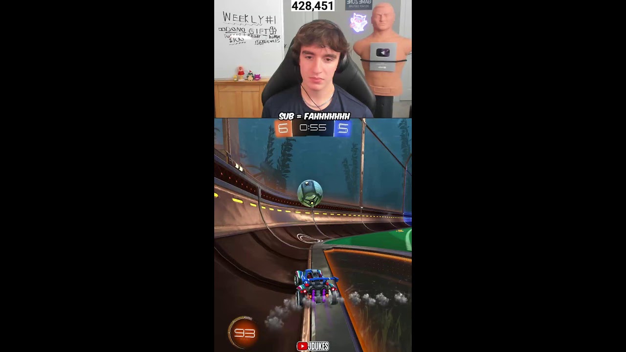 🔴THIS IS ROCKET LEAGUE #shorts