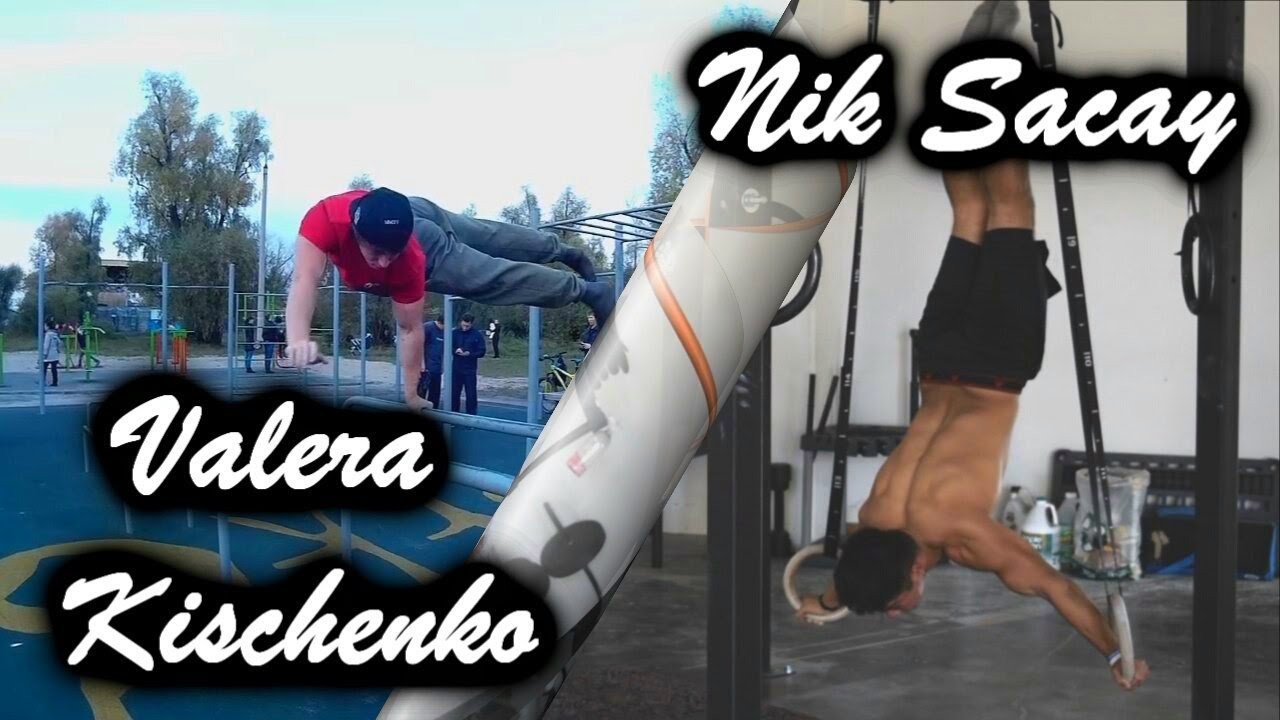Nik Sacay and Valera Kischenko. HARD WORKOUT ELEMENTS!