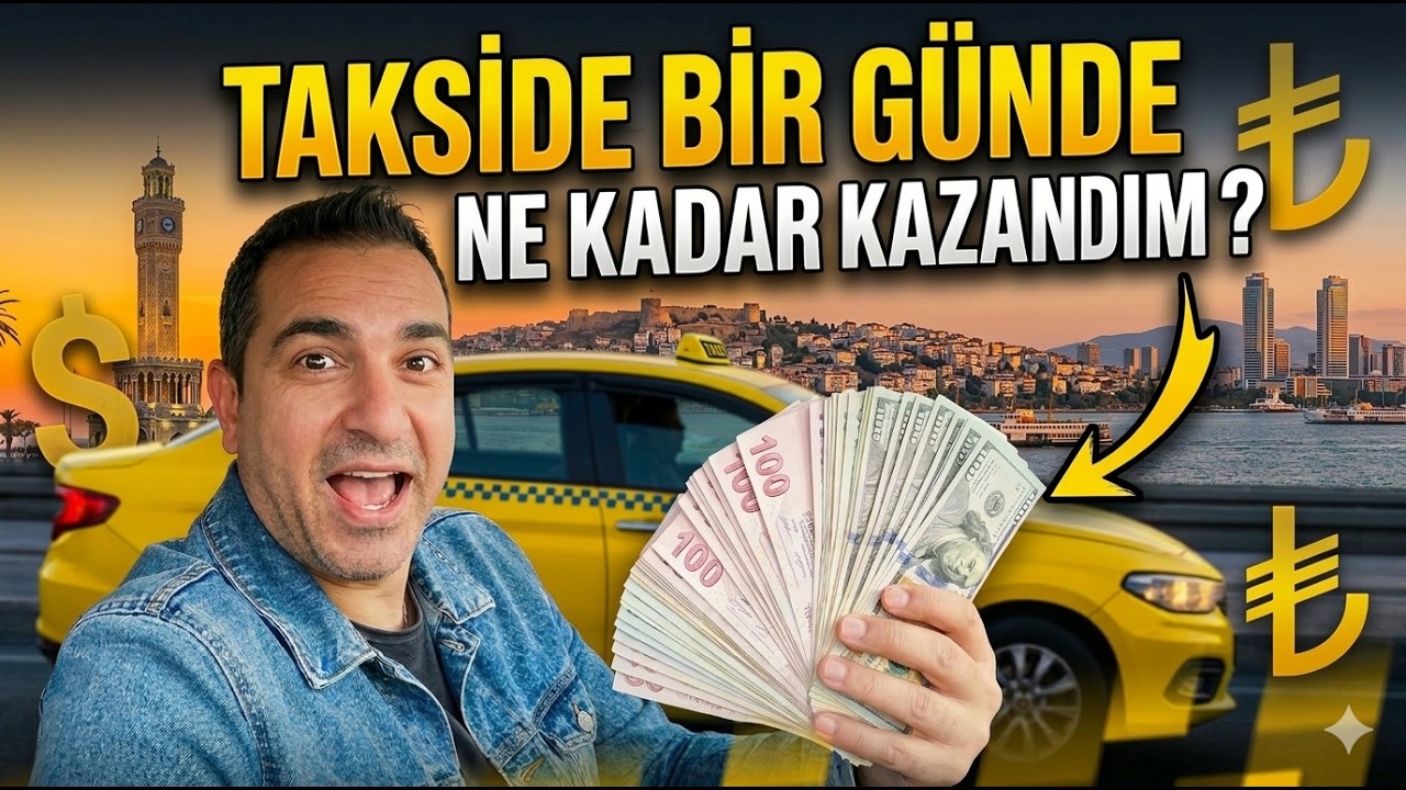 Takside 1 günde ne kadar kazandım? (Direksiyonda Volkan -2. bölüm)