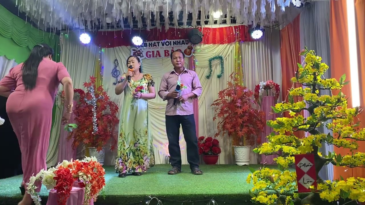 A Quân  Chị Hoa  giao lưu Clb Giabao 