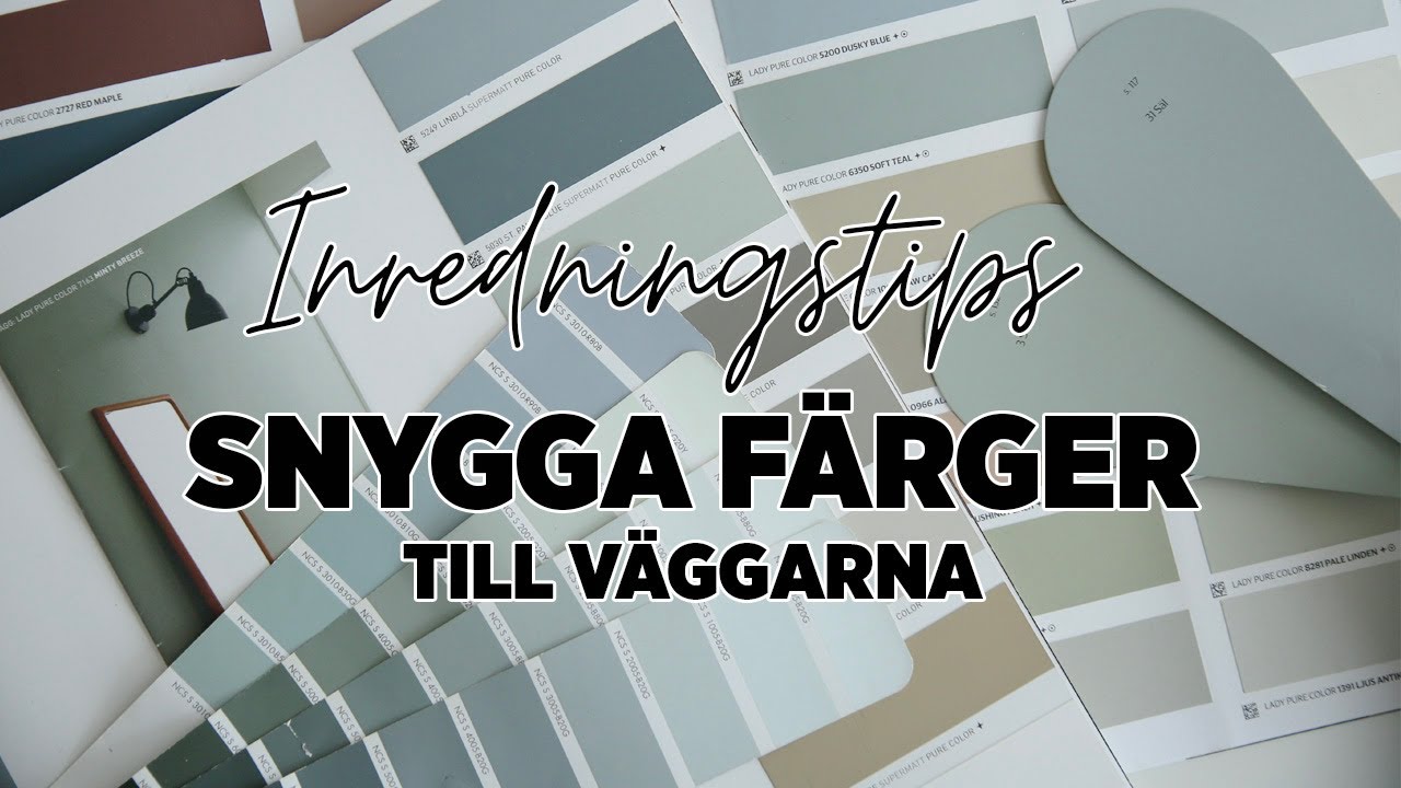 FIN FÄRG TILL VÄGGARNA: Så hittar du den perfekta blågröna färgen att måla väggar med