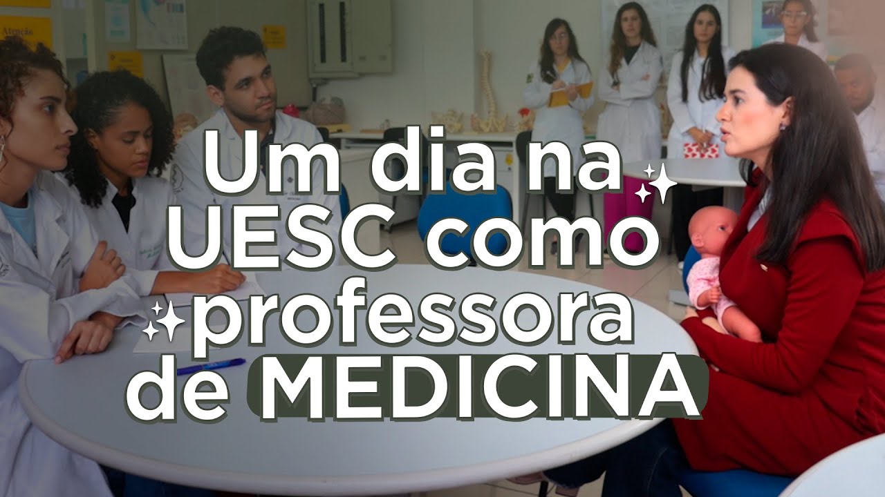UM DIA COMO PROFESSORA DE MEDICINA | Acompanhe a minha rotina na UESC