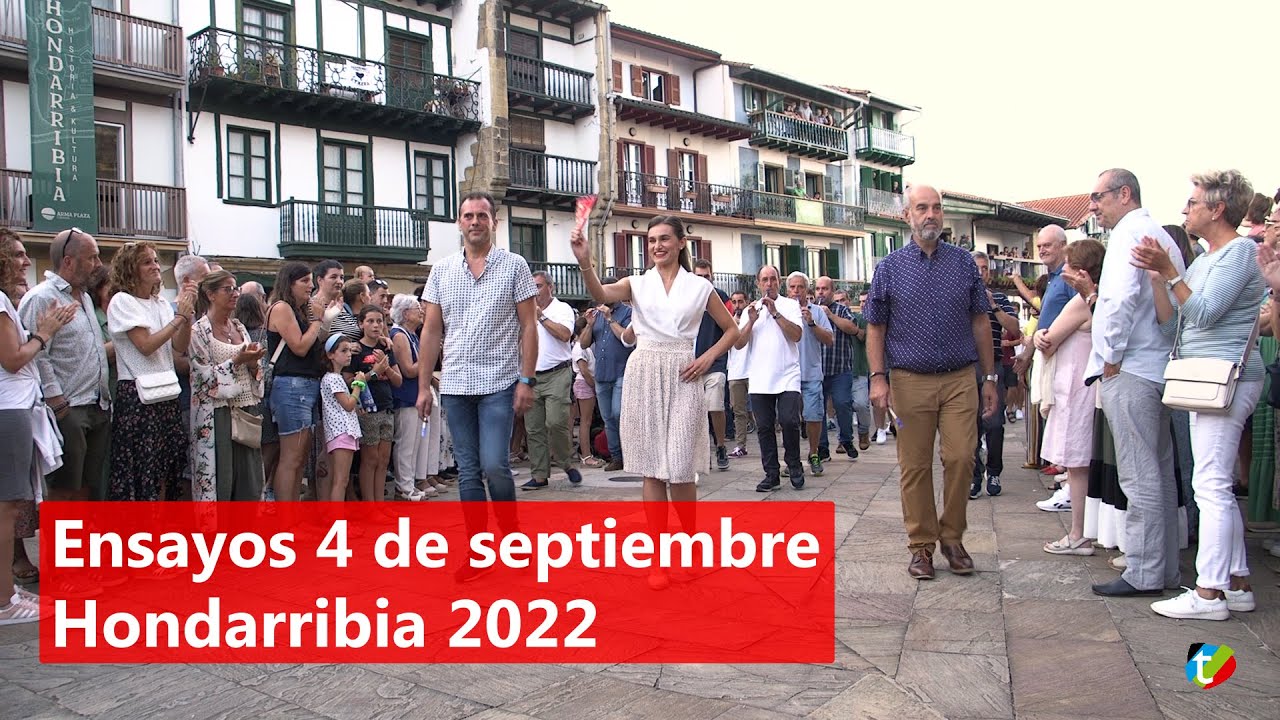 Ensayos 4 de septiembre en Hondarribia 2022 | Txingudi Online