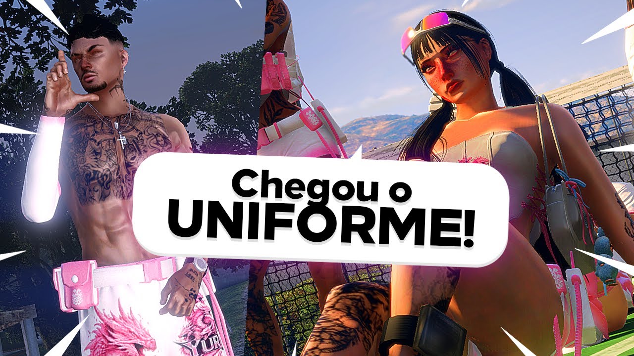 👙 FIZ ROUPAS EXCLUSIVAS PARA MIM E MINHA FAMÍLIA! (Park Tiffany GTA RP)