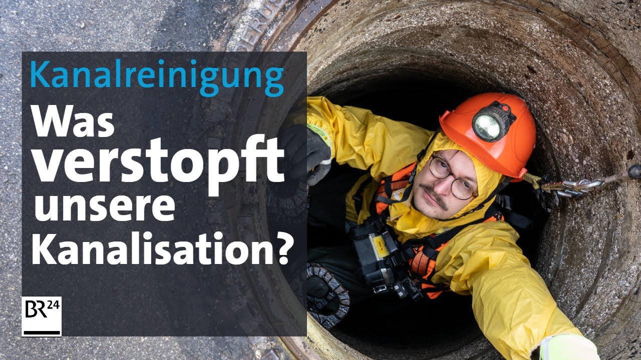 Arbeiten in der Kanalisation – ein Scheiß-Job wegen Feuchttüchern? | Die Story | Kontrovers | BR24
