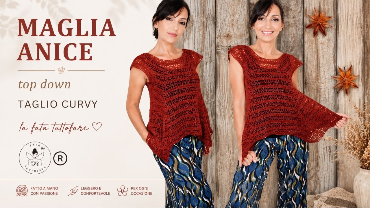 TUTORIAL: Maglia top down  