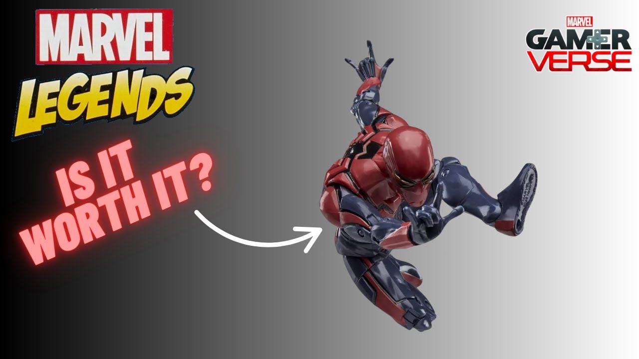 Обзор фигурки Человека-паука из вселенной Marvel Legends Gamerverse (в костюме Velocity Питера Па...