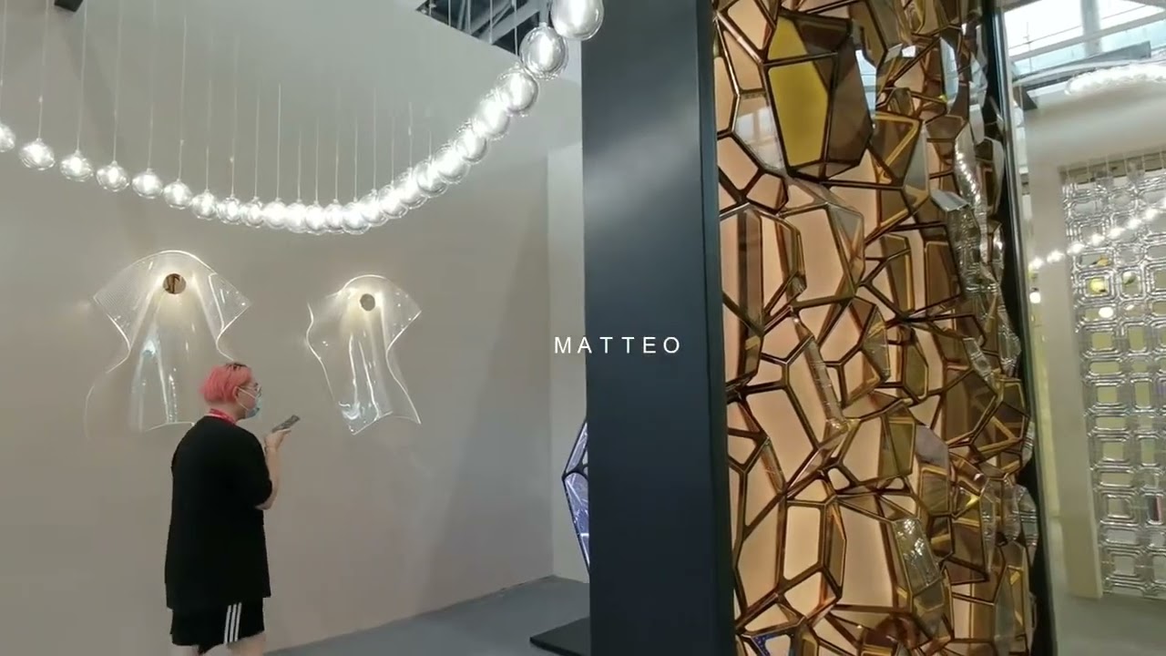 Dividers screen for hotel lobby