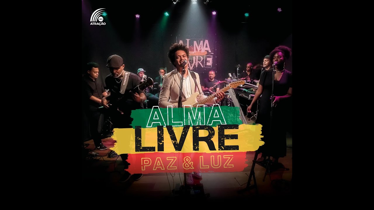 DVD PAZ E LUZ Alma Livre  COMPLETO