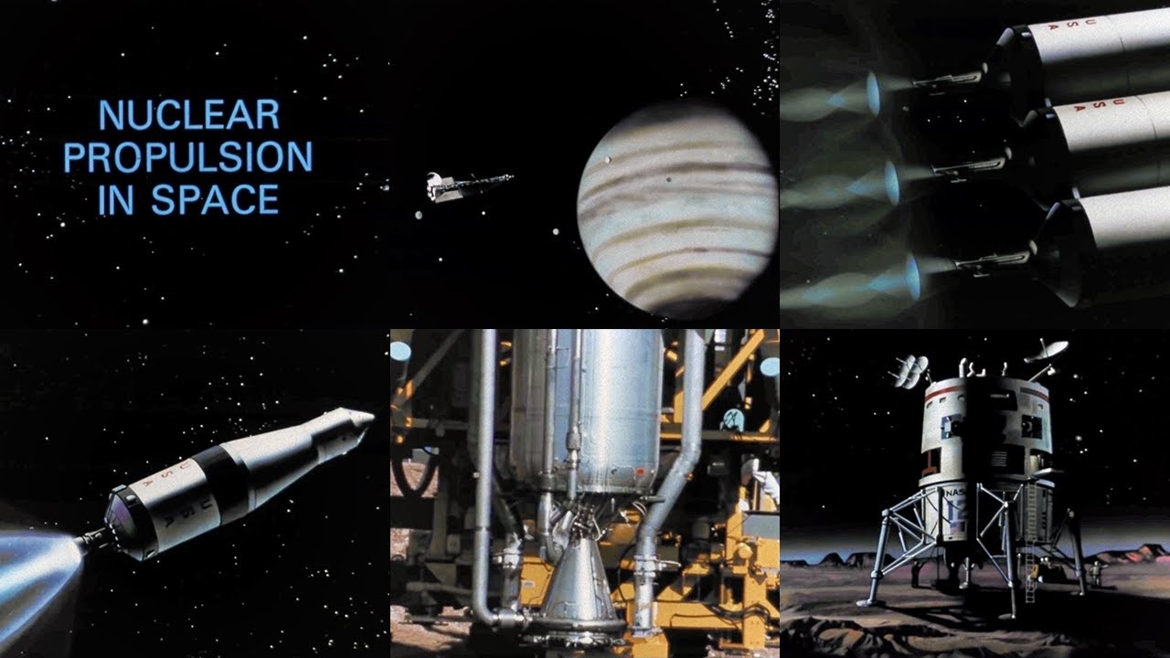 Nuclear Propulsion in Space (1968) - NERVA, NASA/AEC documentary, nuclear rocket,  Mars mission