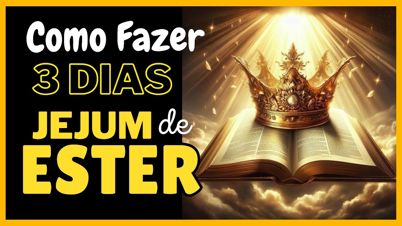 COMO FAZER JEJUM DE ESTER 🤍 ASSISTA ATÉ O FINAL TEM TESTEMUNHO !