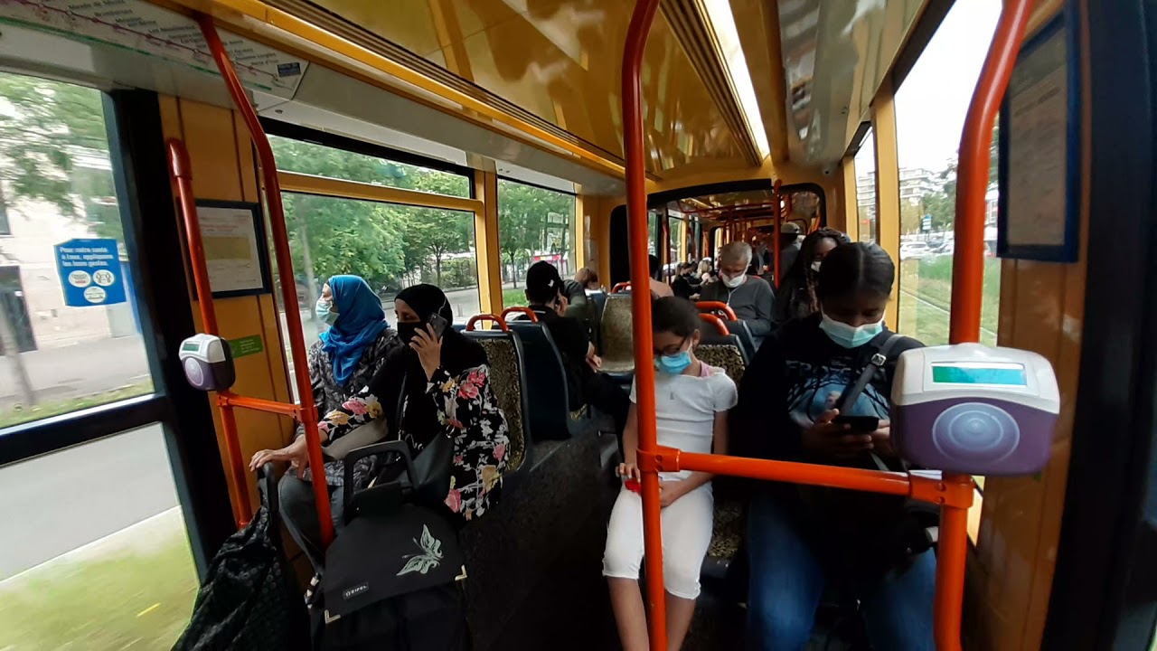 RATP - Voyage à bord d'un Citadis 302 du T2 N⁰458