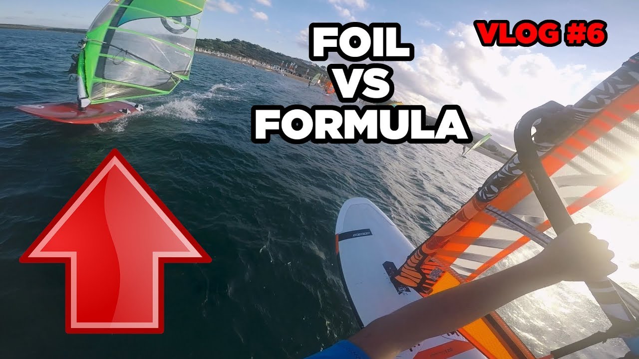 WINDFOIL vs FORMULA | Fliegen, wenn alle stehen! | SurfVlog #6
