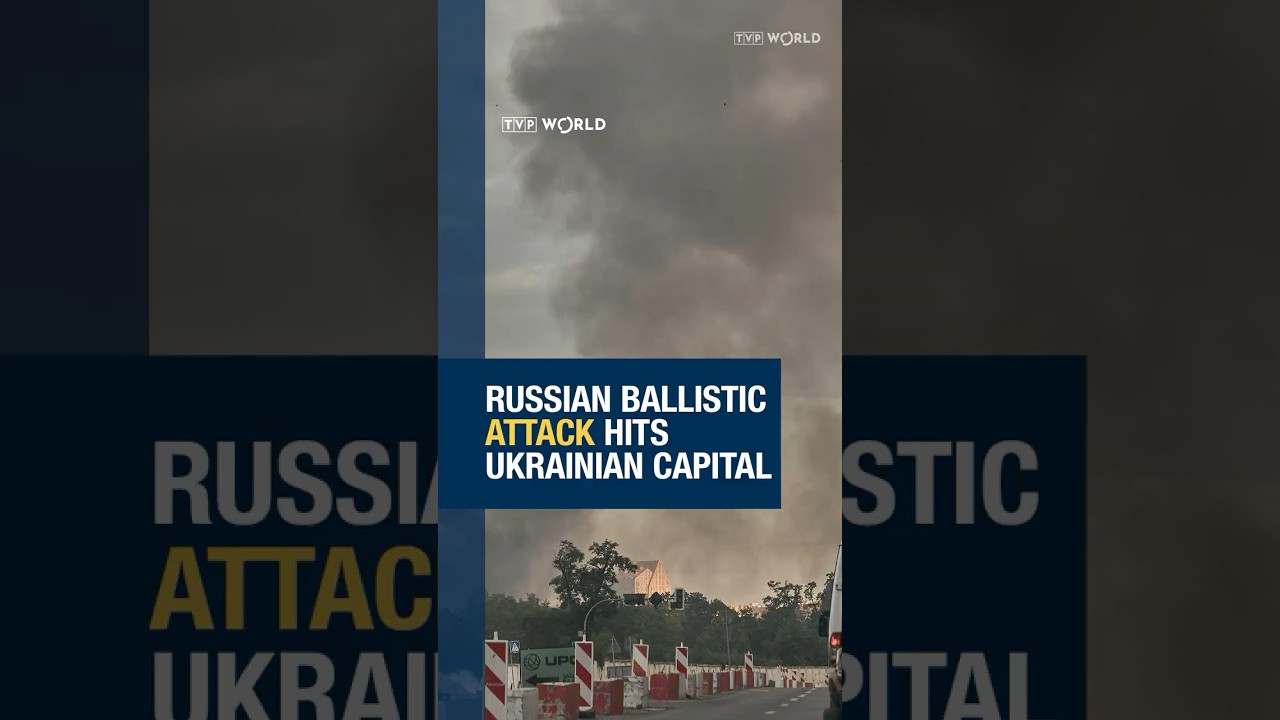 #Russian ballistic #attack hits #Ukrainian capital