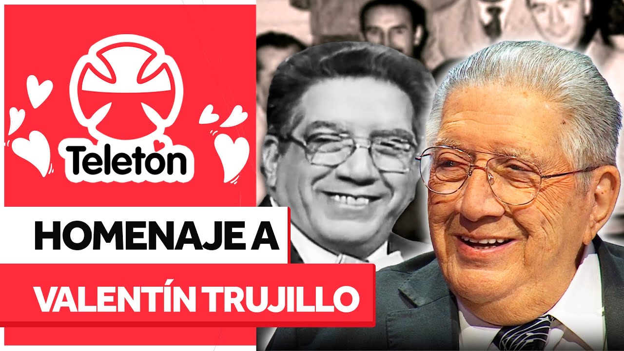 ¡RECONOCIDO POR SU TRAYECTORIA! Realizaron homenaje a Valentín Trujillo - Teletón 2025