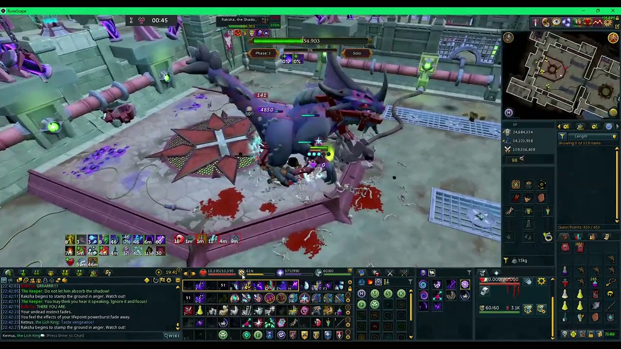 Raksha pool skip with necromancy