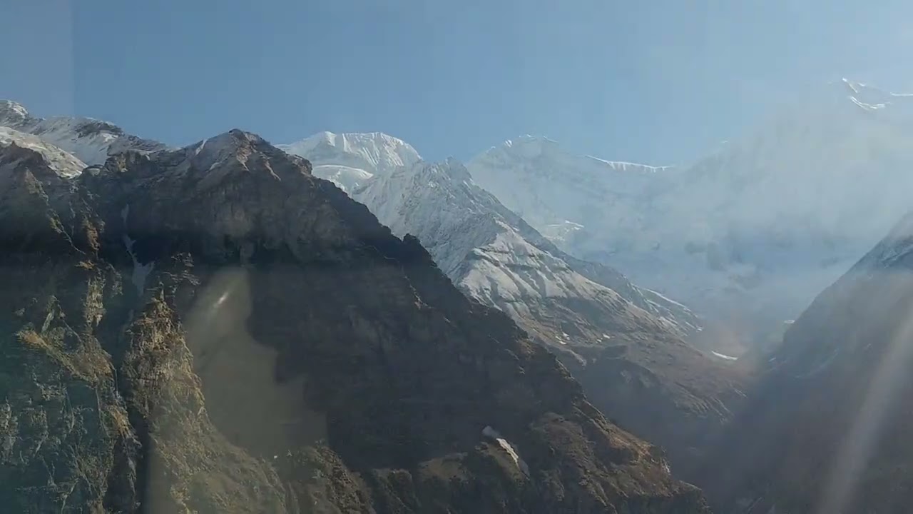 Nepal - Annapurna mountain range