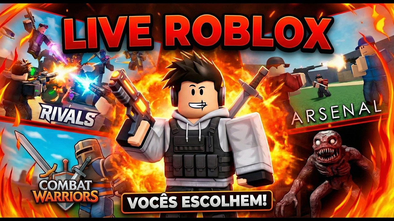 LIVE DE JOGOS VARIADOS BATALHAS EM VÁRIOS MUNDOS
