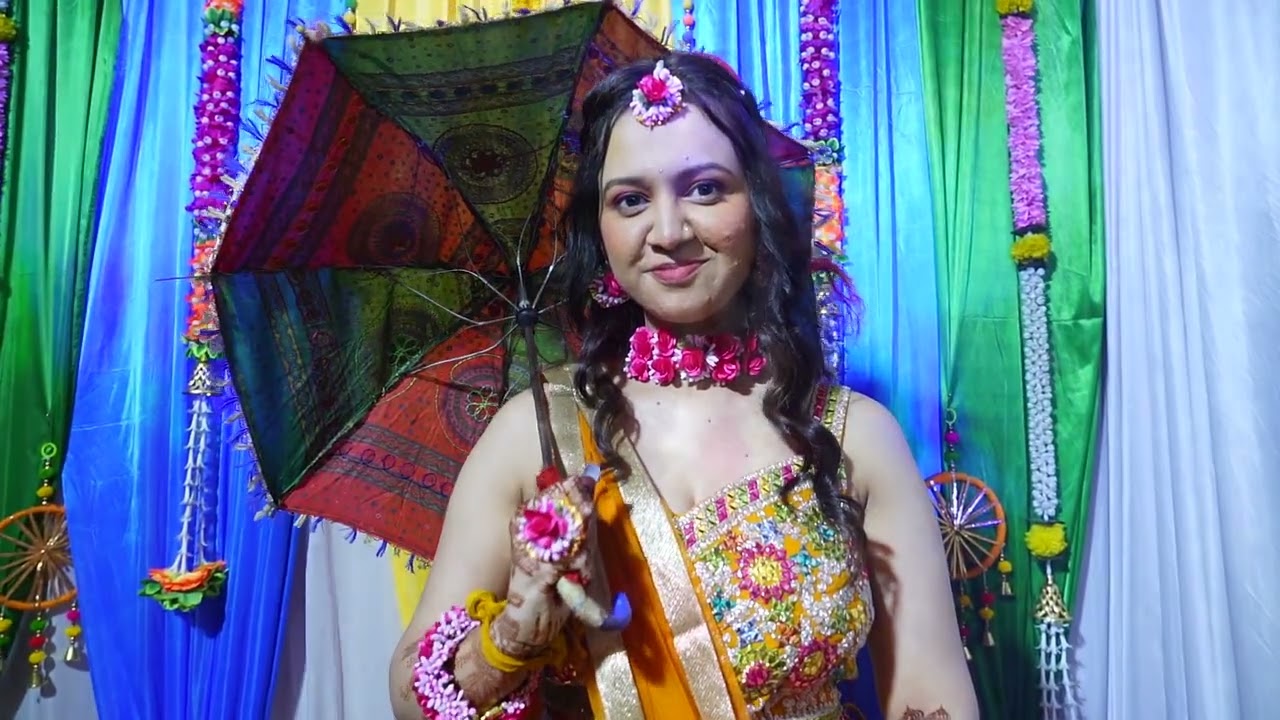 Divya Mahendi & Haldi