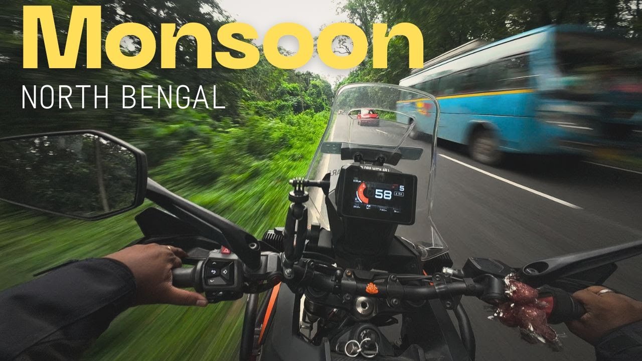 Monsoon North Bengal Ride | Dooars in Monsoon | Ktm Adventure 250