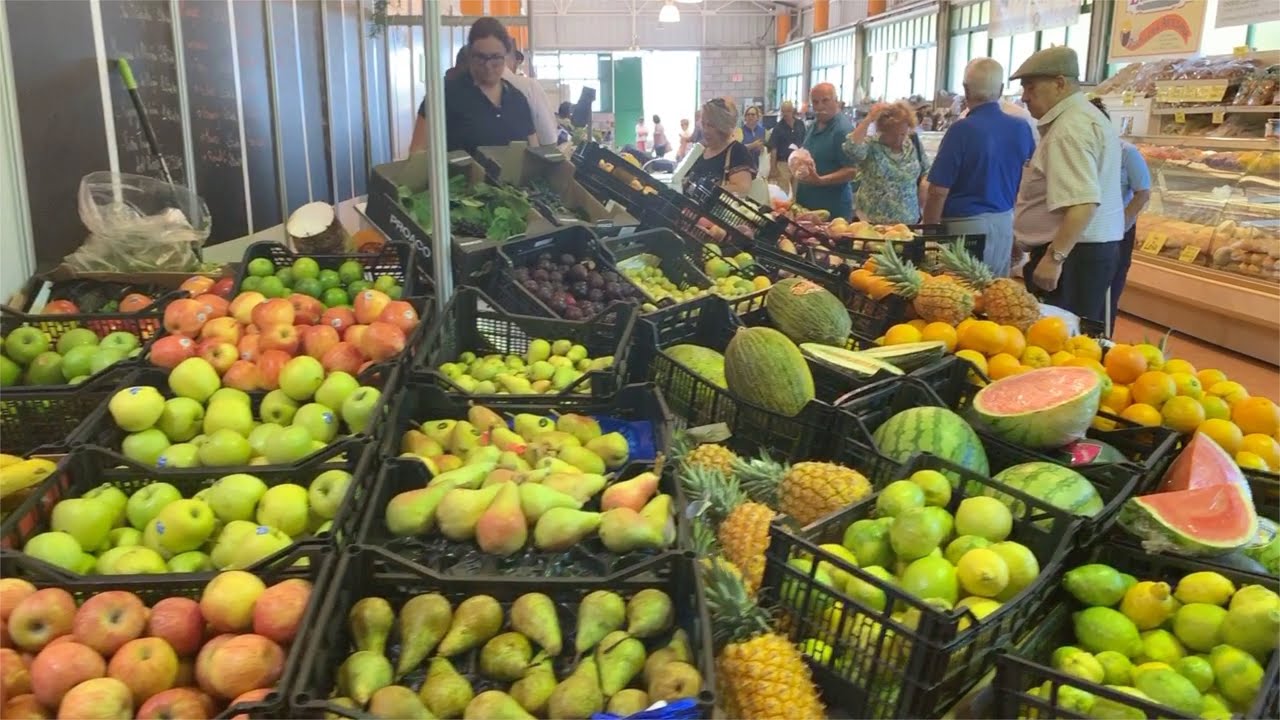 Gran Canaria San Mateo Excursion to the Farmers Market Sightseeing Sommer 2019 4K