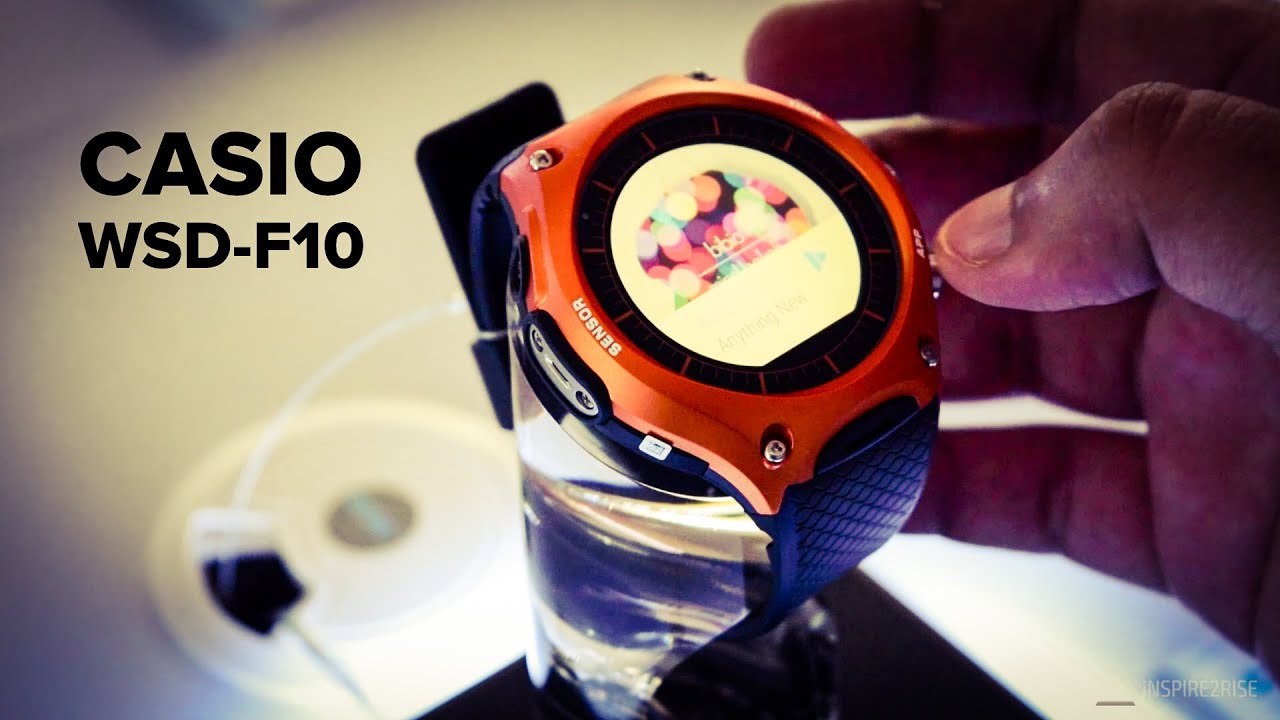 Casio WSD-F10 hands on review