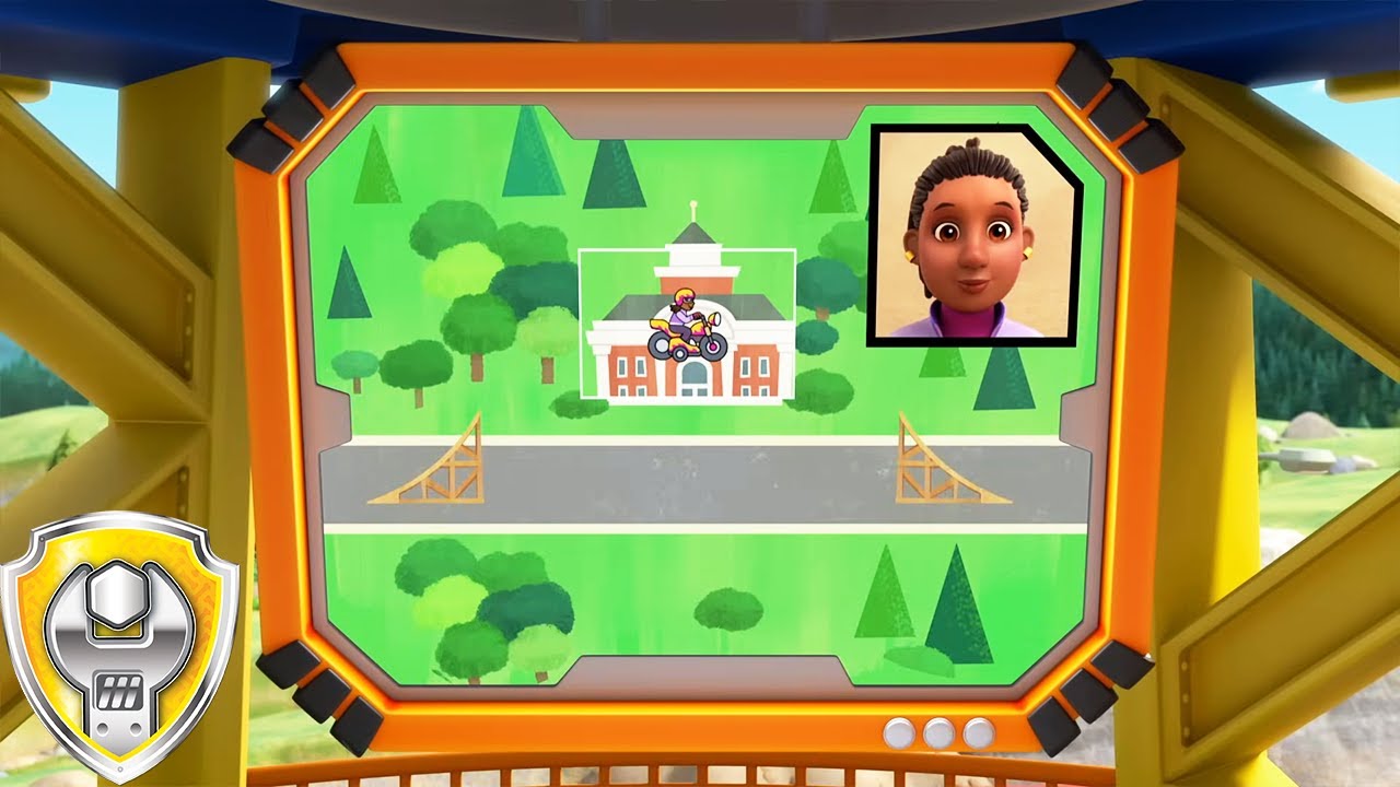 Rubble's Construction Plans! | Rubble - Paw Patrol | Cartoons for Kids