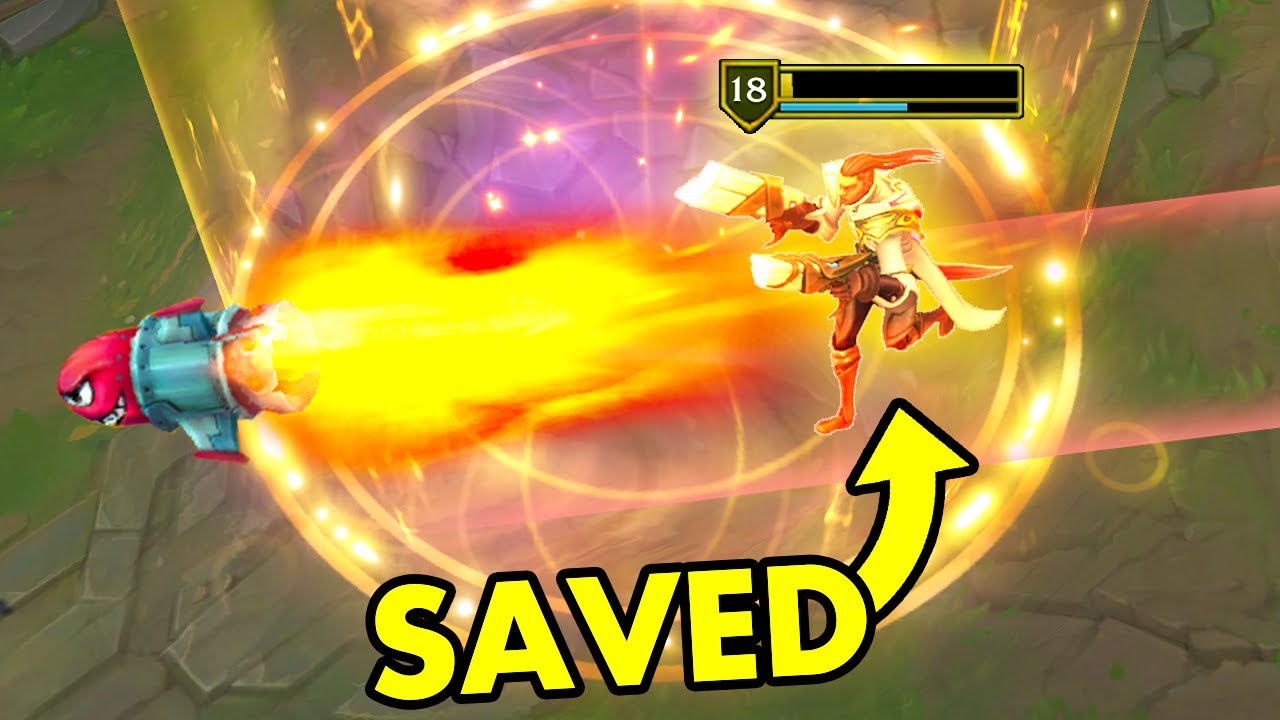 When LOL Players Get PERFECTLY Saved...