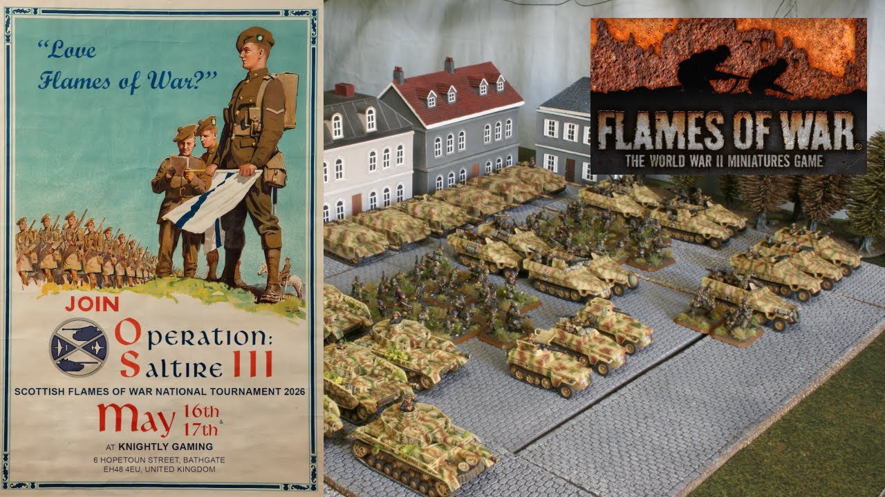 Боевой отчёт Flames of War — эскадрон «Кромвель» против учебной танковой роты