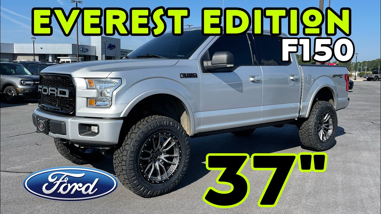 Ford F150 XLT с лифтом 6 дюймов на 37-х!!! Обзор Everest Edition