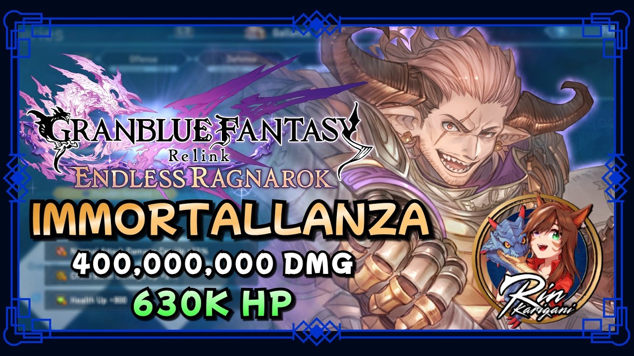 This IMMORTAL Gallanza build makes Defy Infinity a JOKE! | Granblue Fantasy Endless Ragnarok