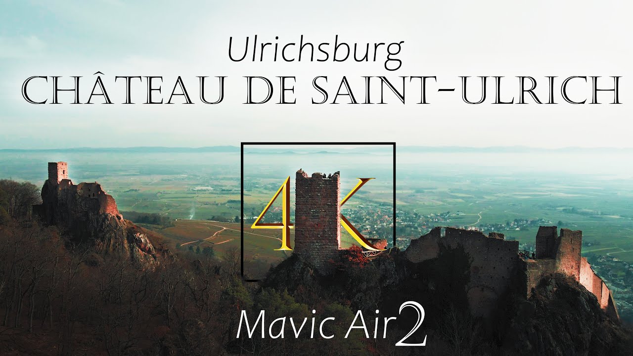 BACK IN TIME !!! Cinematic Movie of Château de Saint-Ulrich | Dji Mavic Air 2 | Dolly Zoom Effect
