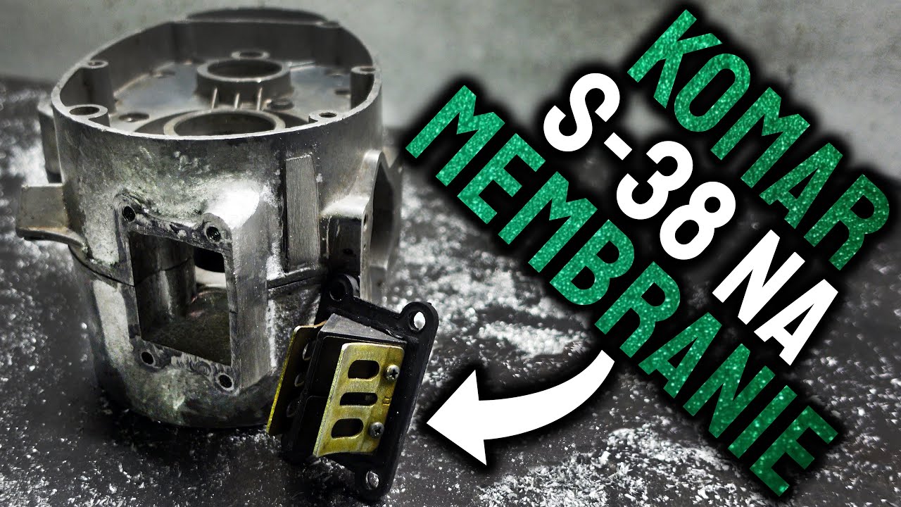 KOMAR SPORT NA MEMBRANIE - czyli druga część spawania i rzeźbienia silnika S-38 🦟#42