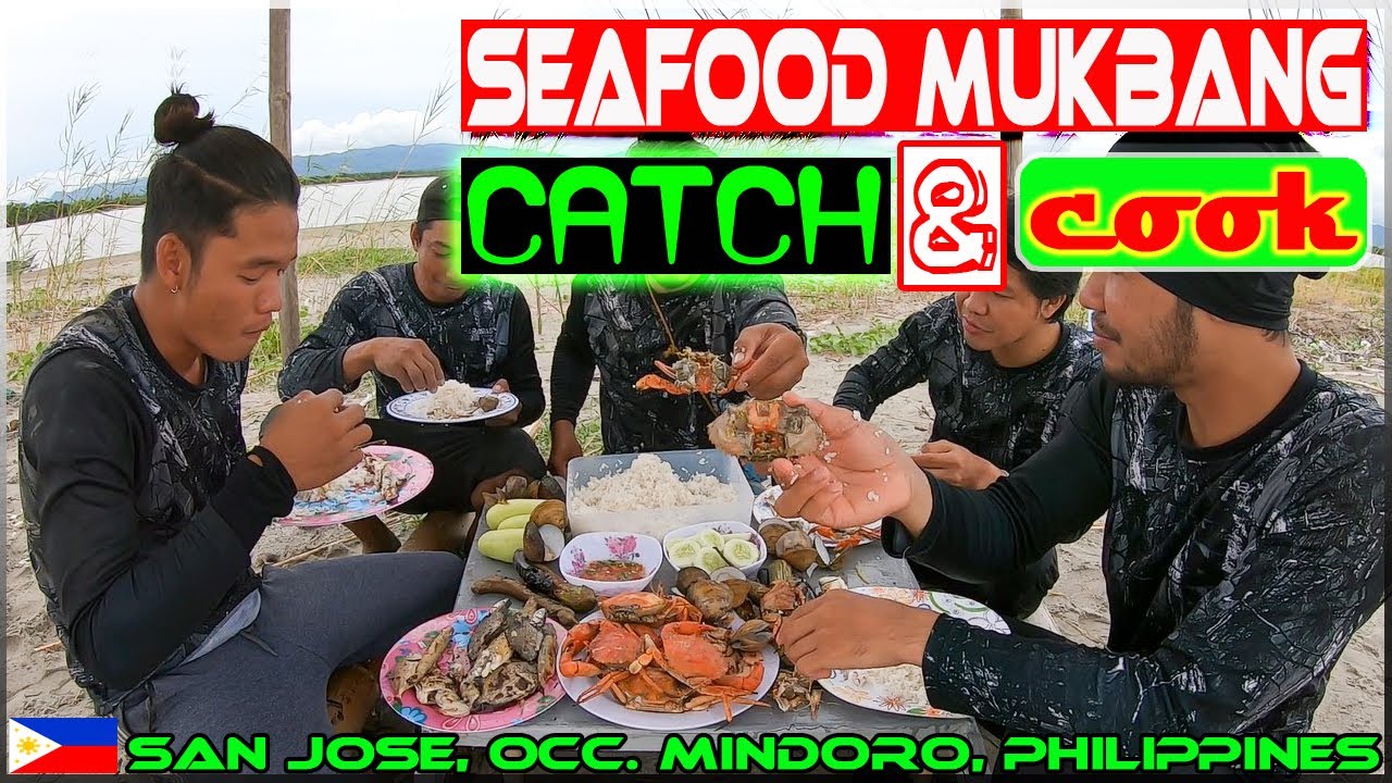 EP147 - Seafood Mukbang | Catch and Cook | Occ. Mindoro