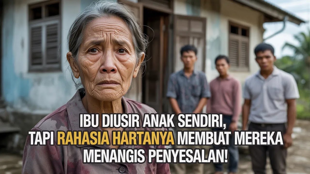 IBU DIUSIR ANAK2Nya KARENA DIANGGAP TAK BERGUNA, SAAT RAHASIA HARTANYA TERUNGKAP, MEREKA MENYESAL! 