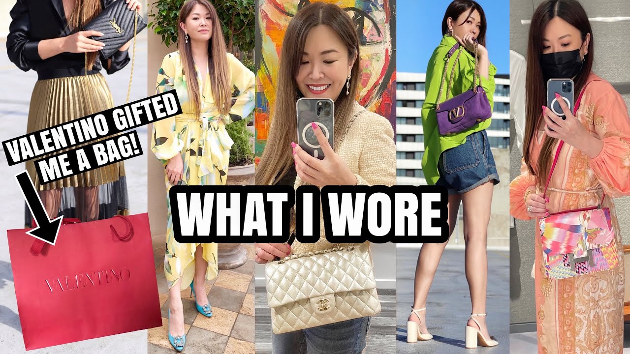 WHAT I WORE 9 OOTD's + OMG VALENTINO GIFTED ME A BAG! 😱👜👗👡 Mel in Melbourne