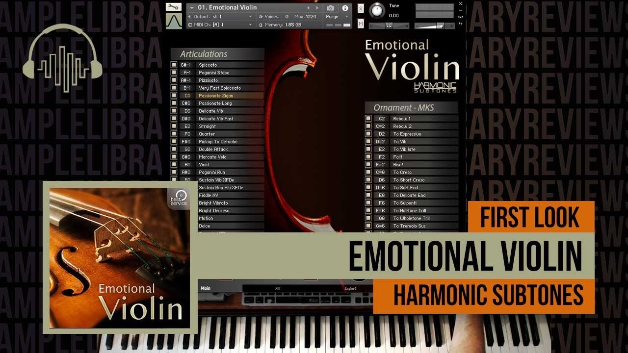 First Look: Emotional Violin by  Best Service