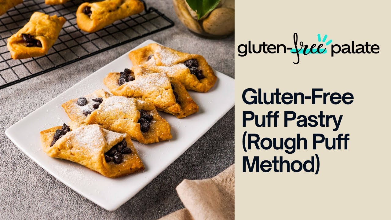 Make the easiest gluten-free puff pastry (rough puff method) - step by step